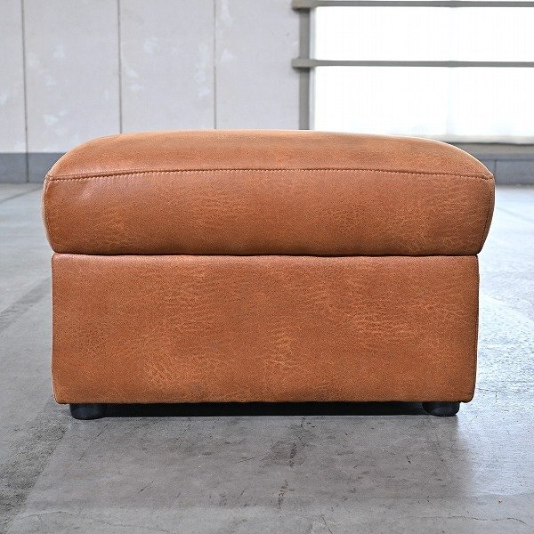 島忠ホームズ 4萬(wàn)「デビュースツール LFBCA」オットマン 椅子 リビング キャメルブラウン 待合室_IDC大冢家具 カリモク エコーネス