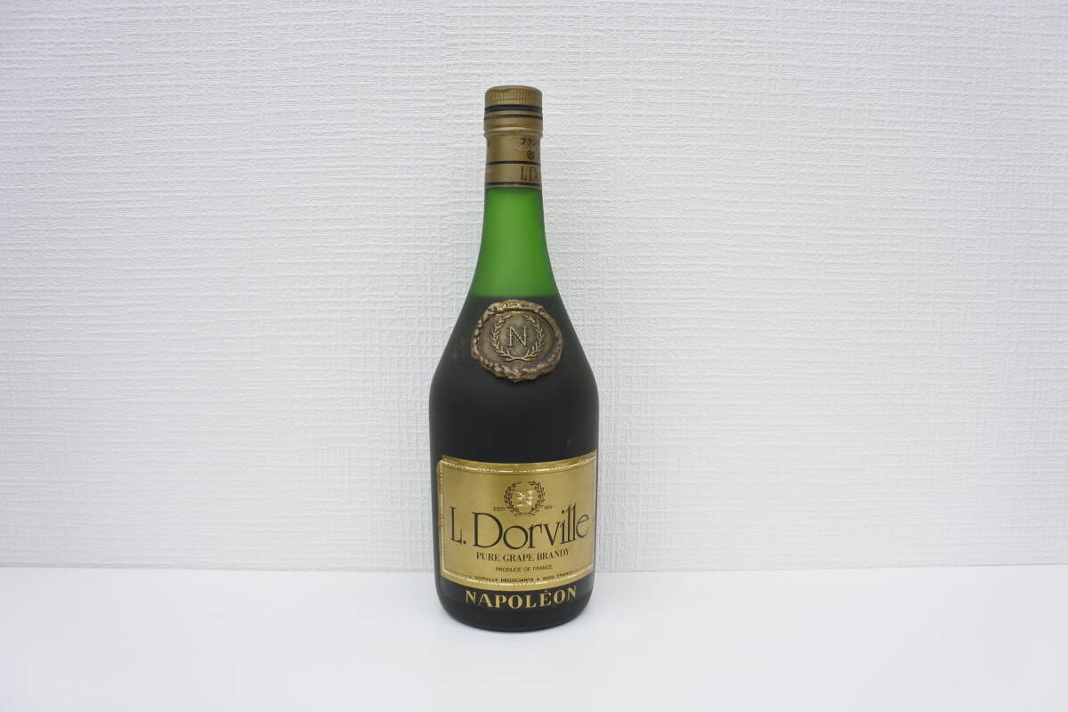1035 酒祭 洋酒祭 L.Dorville ル?ドーヴィル ブランデー ナポレオン 40% 700ml 未開栓
