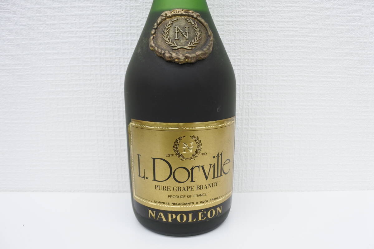 1035 酒祭 洋酒祭 L.Dorville ル?ドーヴィル ブランデー ナポレオン 40% 700ml 未開栓