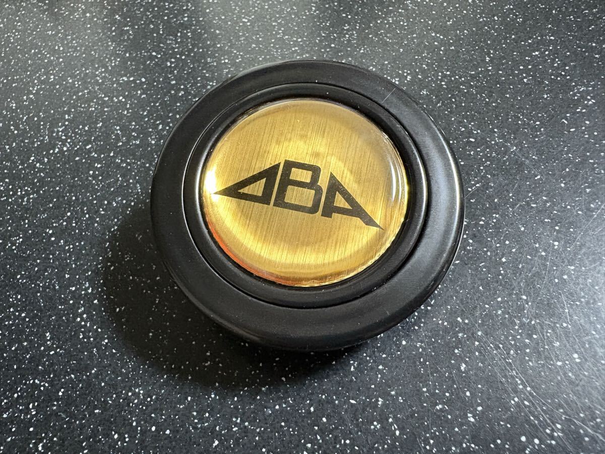 黒枠 Type O.B.A Type オバ ホーンボタン OBA Style Gold ゴールド ヘアライン仕上げ_画像1