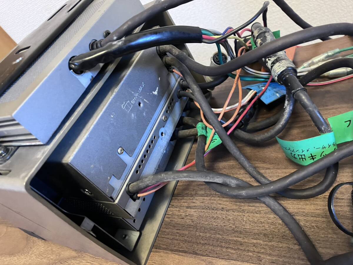 現(xiàn)狀品 希少 PIONEER ロンサムカーボーイ 配線 パネル付きセット カセット テープデッキ イコライザー チューナー アンプ　舊車 當(dāng)時(shí)物