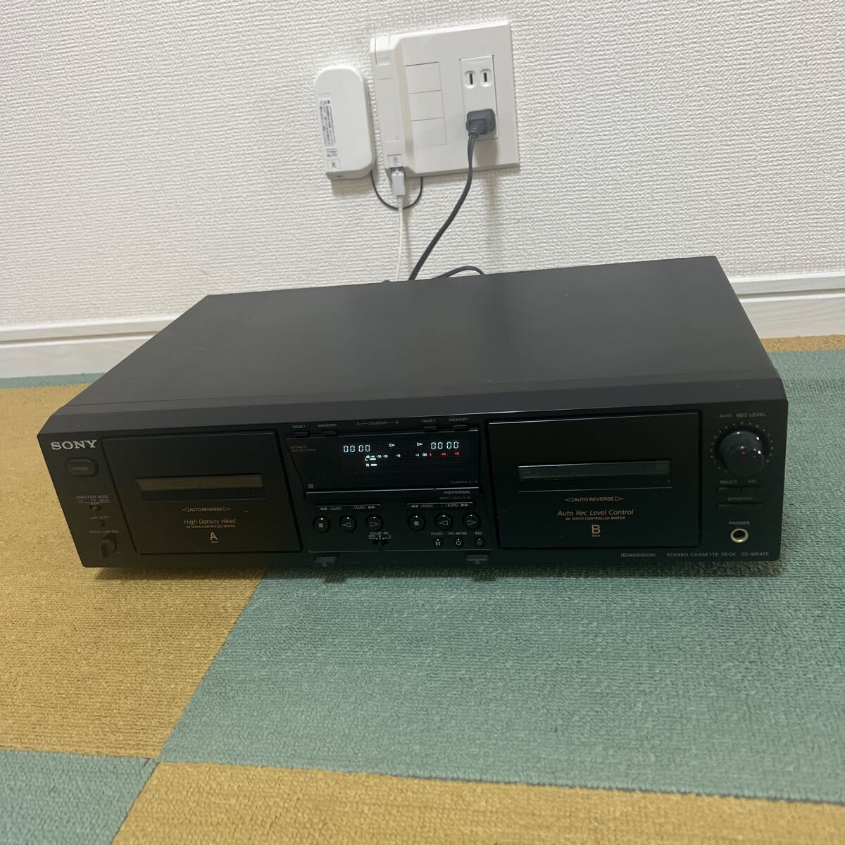 SONY カセットデッキ TC-WE475
