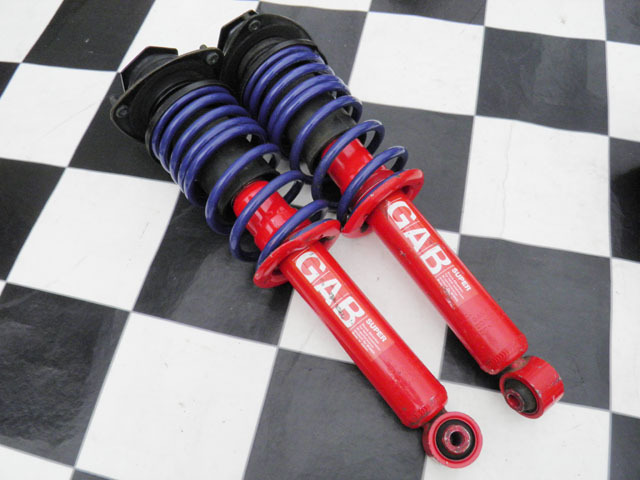 即決/カプチーノ/GAB/サスペンションセット/ダウンサス/減衰調整/アブソーバー/SUZUKI/Cappuccino/EA11R/EA21R_画像2