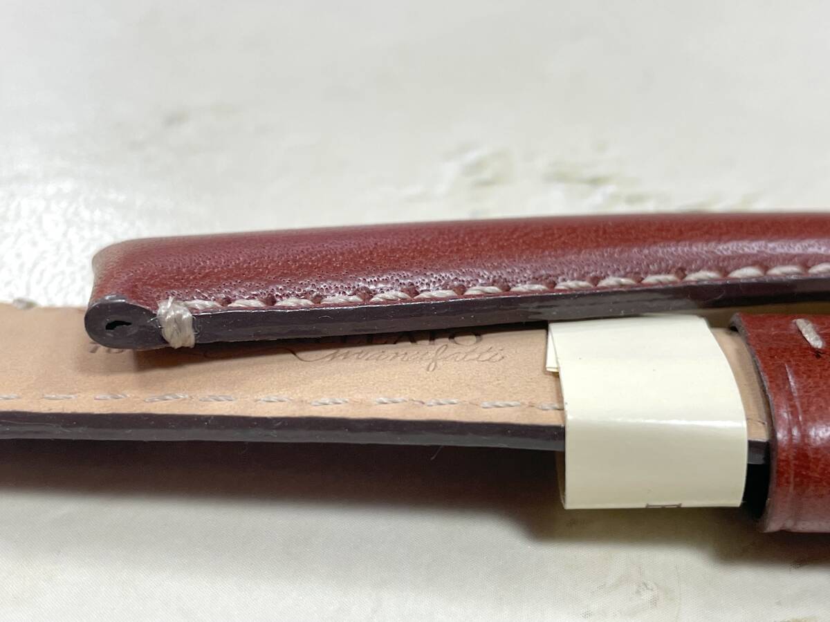 18mm 訳あり MORELLATO Gold Brown ブリティッシュレザー Giorgione_画像4