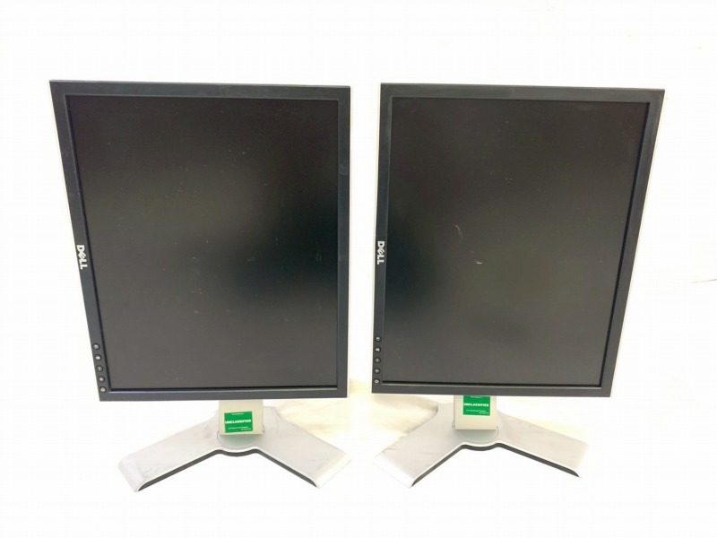【米軍放出品】DELL/デル 19インチ液晶モニター 2台 1907FPc パソコンモニター PCモニター 画面回転可能 (120) ☆HI4GK-W#25の画像3
