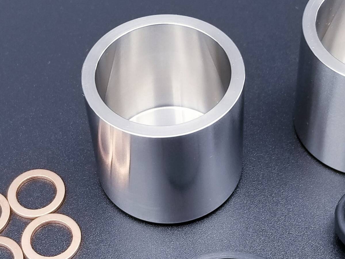 RZ250 RZ350 ステンレス キャリパーピストン スライドピン パッドピン 他 リフレッシュキット （4L3 4UO 4W1-25914-00 4W1-W0057-00 XJ400 高品質 錆知らず RZ350 ステンレス製 ブレーキ キャリパー ピストン