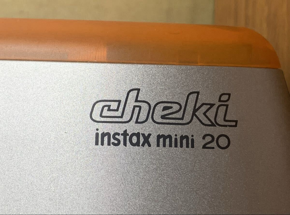 6)★動(dòng)作品★ FUJIFILM Cheki instax mini20 チェキ 富士フィルム 電池式 インスタントカメラ LENS 600mm FOCUS 0.6m?