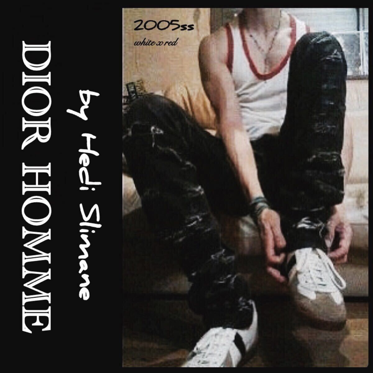 正規 DIOR HOMME 05ss トリムタンク by Hedi Slimane★_画像1