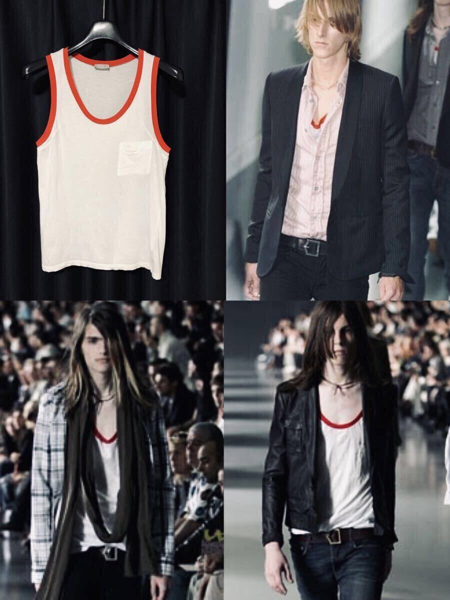 正規 DIOR HOMME 05ss トリムタンク by Hedi Slimane★_画像5
