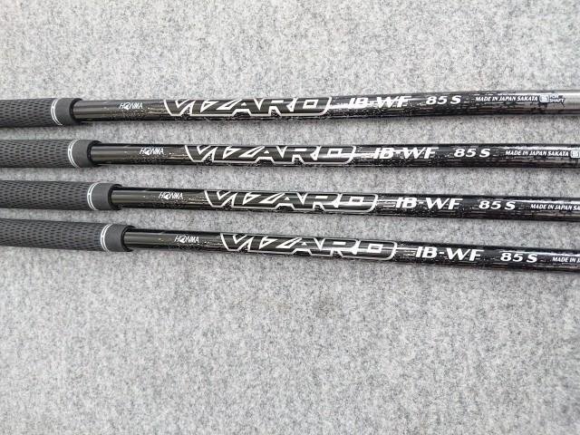 特注 HONMA ツアーワールド TW757B アイアン #7-PW 4本セット VIZARD IB-WF 85 カーボンシャフト (S) 日本仕様