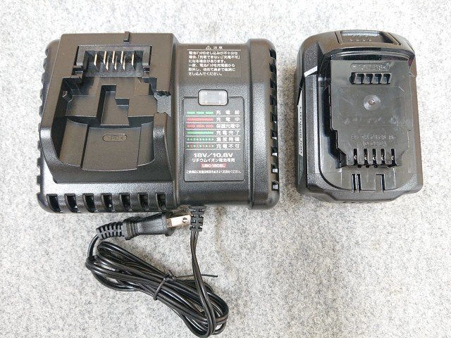 @【未使用品】 京セラ 充電式インパクトドライバー DID181L5 電池2個・充電器・ケース付き_画像6