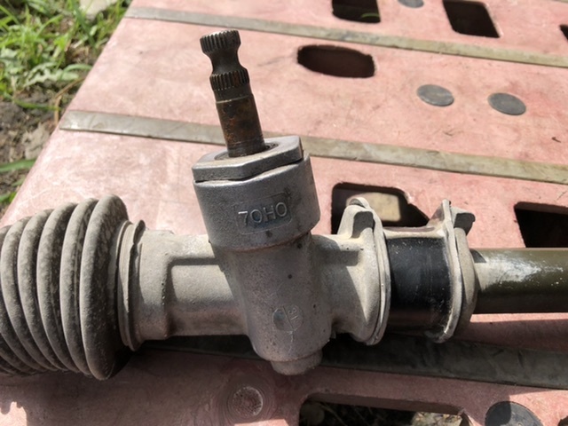 ステアリング パワー ギア ボックス クルーズ HR82S シボレー 48510-70H02 現状引渡_画像6