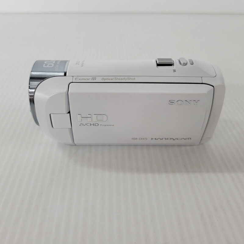 IZU【中古】SONY Handycam HDR-CX470 ホワイト ビデオカメラ〈094-250925-RK-14-IZU〉