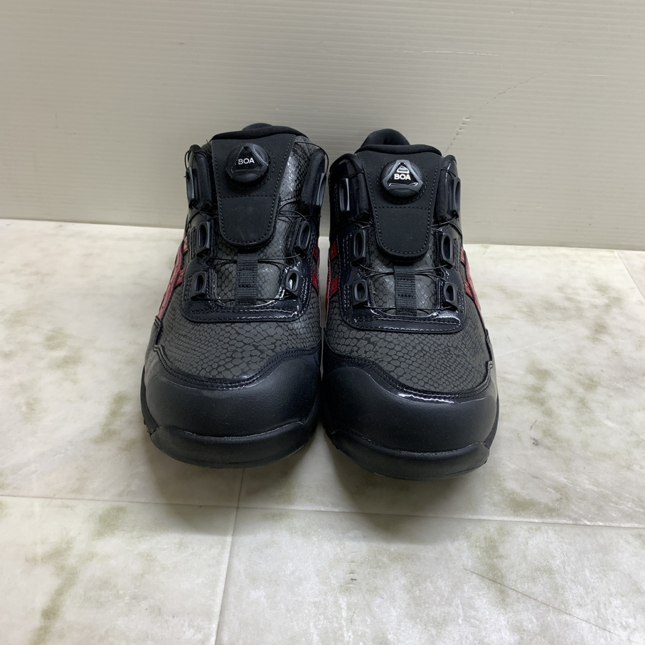 MIN【中古美品】ASICS アシックス プロスニーカー 27.5cm 安全靴 ウィンジョブC306〈127-250929-CN-23-MIN〉