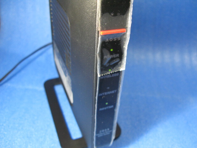 ●送料込 美品 通電OK ★バッファロー BUFFALO AirStation WSR-2533DHPL 無線LAN 親機 ルーター♪_画像3