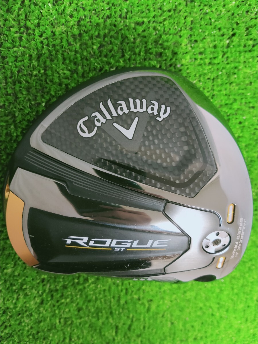 (DH1112) 希少TAFシリアル!キャロウェイ ローグSTトリプルダイヤモンド 9.0度! Callaway ROGUE ST DDD 9.0度 ヘッド単品 ヘッドカバー付_画像3
