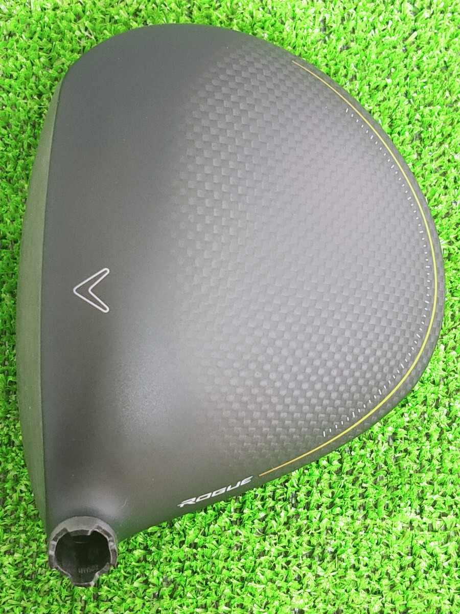 (DH1112) 希少TAFシリアル!キャロウェイ ローグSTトリプルダイヤモンド 9.0度! Callaway ROGUE ST DDD 9.0度 ヘッド単品 ヘッドカバー付_画像7