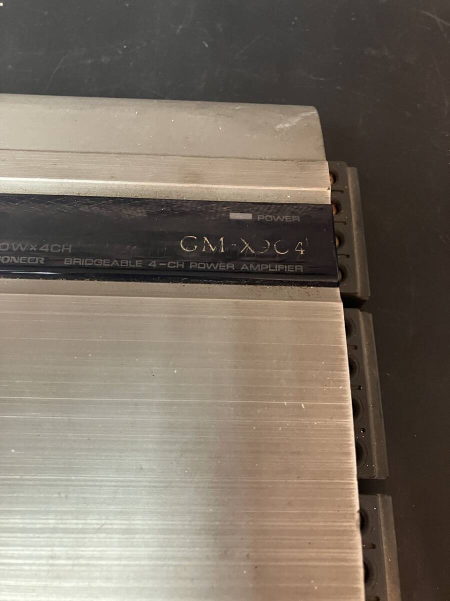 1円 Carrozzeria カロッツェリア PIONEER パイオニア ブリッジャブル 4チャンネル パワー アンプ GM-X904 カー用品 車載 オーディオ 自動車