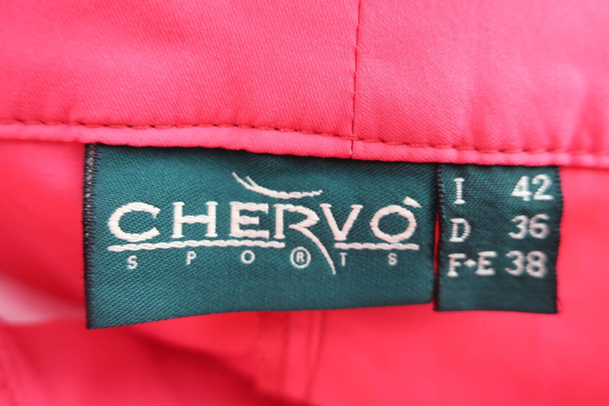 【50%オフ】【未使用品】CHERVO SPORTS(シェルボスポーツ) ハーフパンツ ピンク レディース 42 ゴルフ用品 2406-0538 新品_画像5