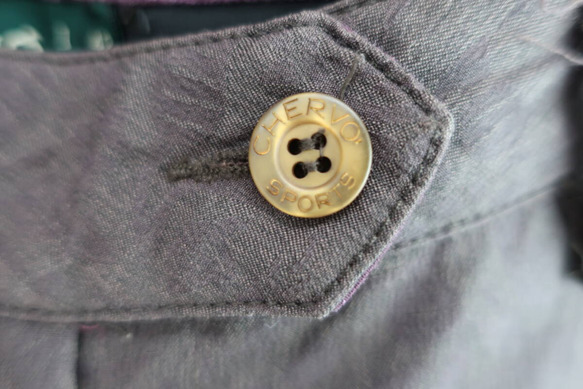 【50%オフ】【美品】CHERVO SPORTS(シェルボスポーツ) パンツ 茶色 レディース 42 ゴルフ用品 2406-0541 中古_画像2