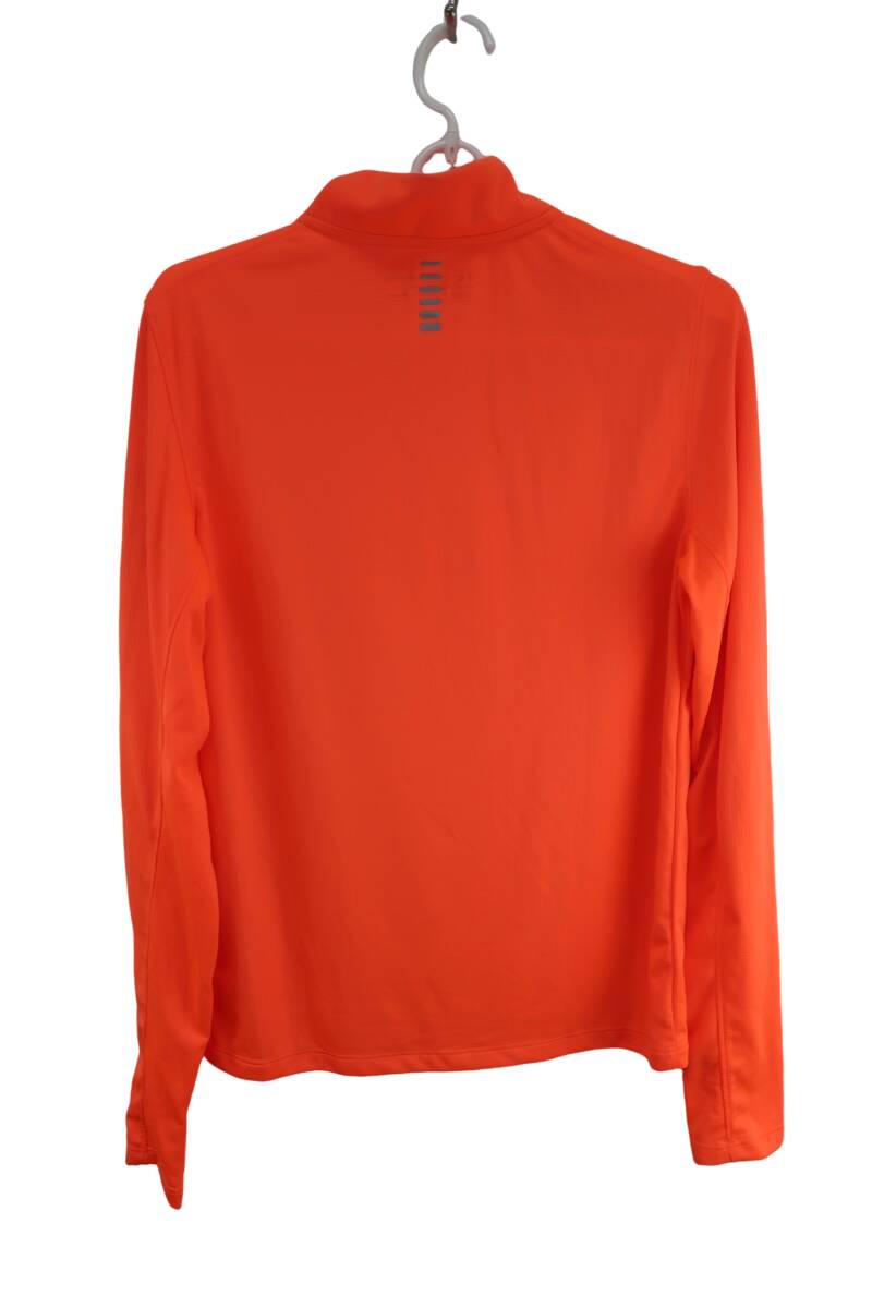 【50%オフ】【美品】UNDER ARMOUR(アンダーアーマー) 長袖ハーフジップシャツ オレンジ メンズ SM ゴルフ用品 2408-0431 中古_画像5