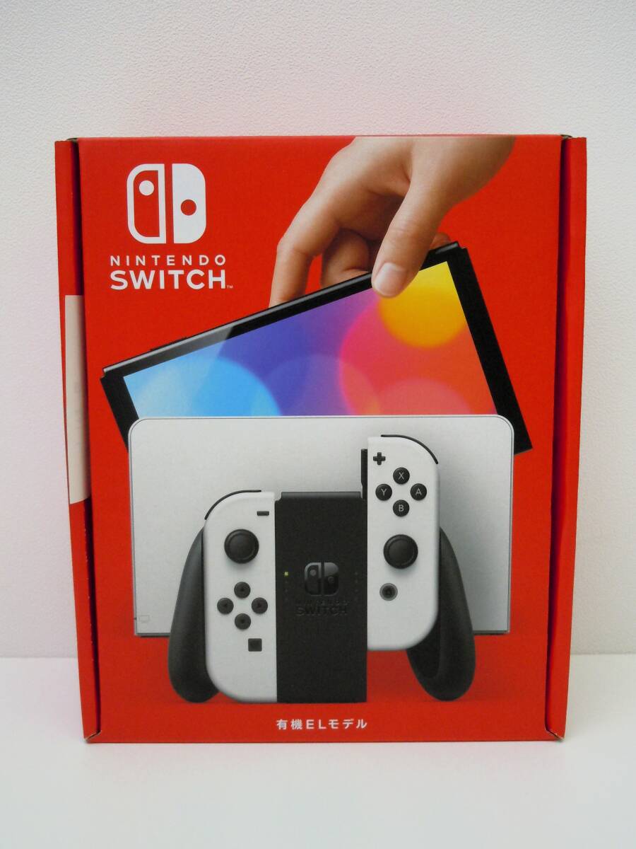玩具祭 ゲーム祭 1円スタート!! 任天堂 スイッチ 有機ELモデル ホワイト HEG-S-KAAAA NINTENDO SWITCH 未使用品 新品 2023年6月購入 玩具祭 ゲーム祭 1円スタート!! 任天堂 スイッチ 有機ELモデル 本体