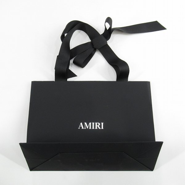 ☆【未使用】AMIRI/アミリ 24SS MA Logo Shotgun S/S TEE/MAロゴ ショットガン ダメージ加工 半袖Tシャツ AMJYTE1002/S /UPK