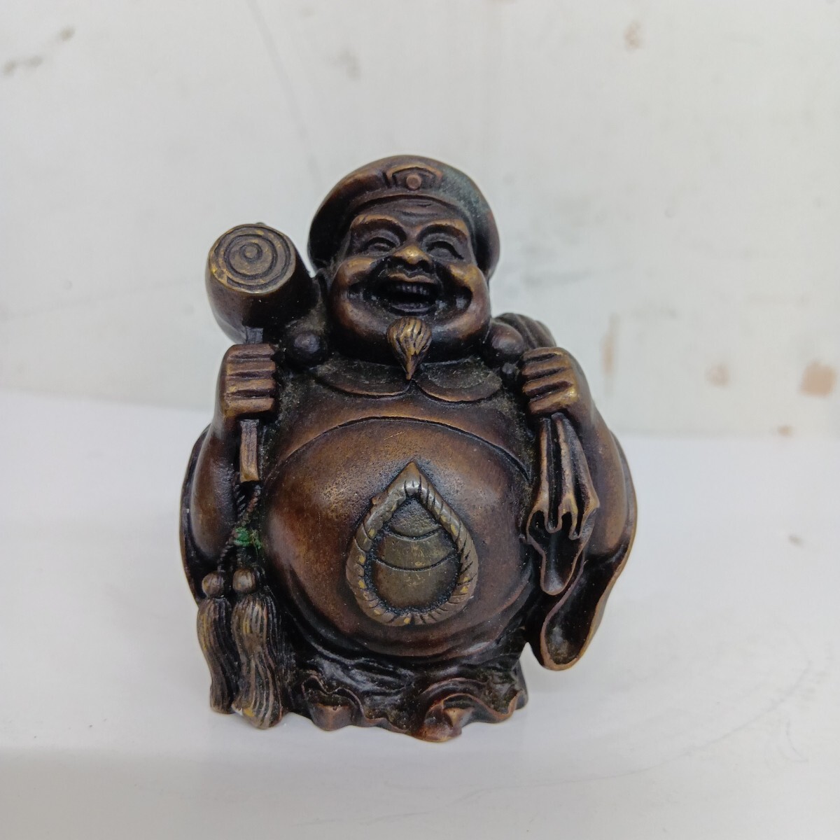大黒天　唐金　真鍮製　財運　開運　 古美術品　　　 七福神　 縁起物_画像3