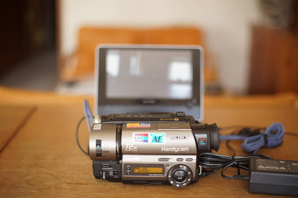 訳あり品 SONY CCD-TR290 HI8 8ミリ ハンディカム 