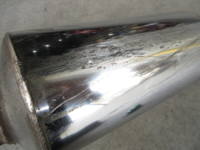 ムーブ カスタム L910S L912S RS-R ステンレス リアマフラー バッフル付き 中古