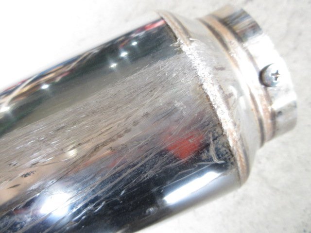 ムーブ カスタム L910S L912S RS-R ステンレス リアマフラー バッフル付き 中古