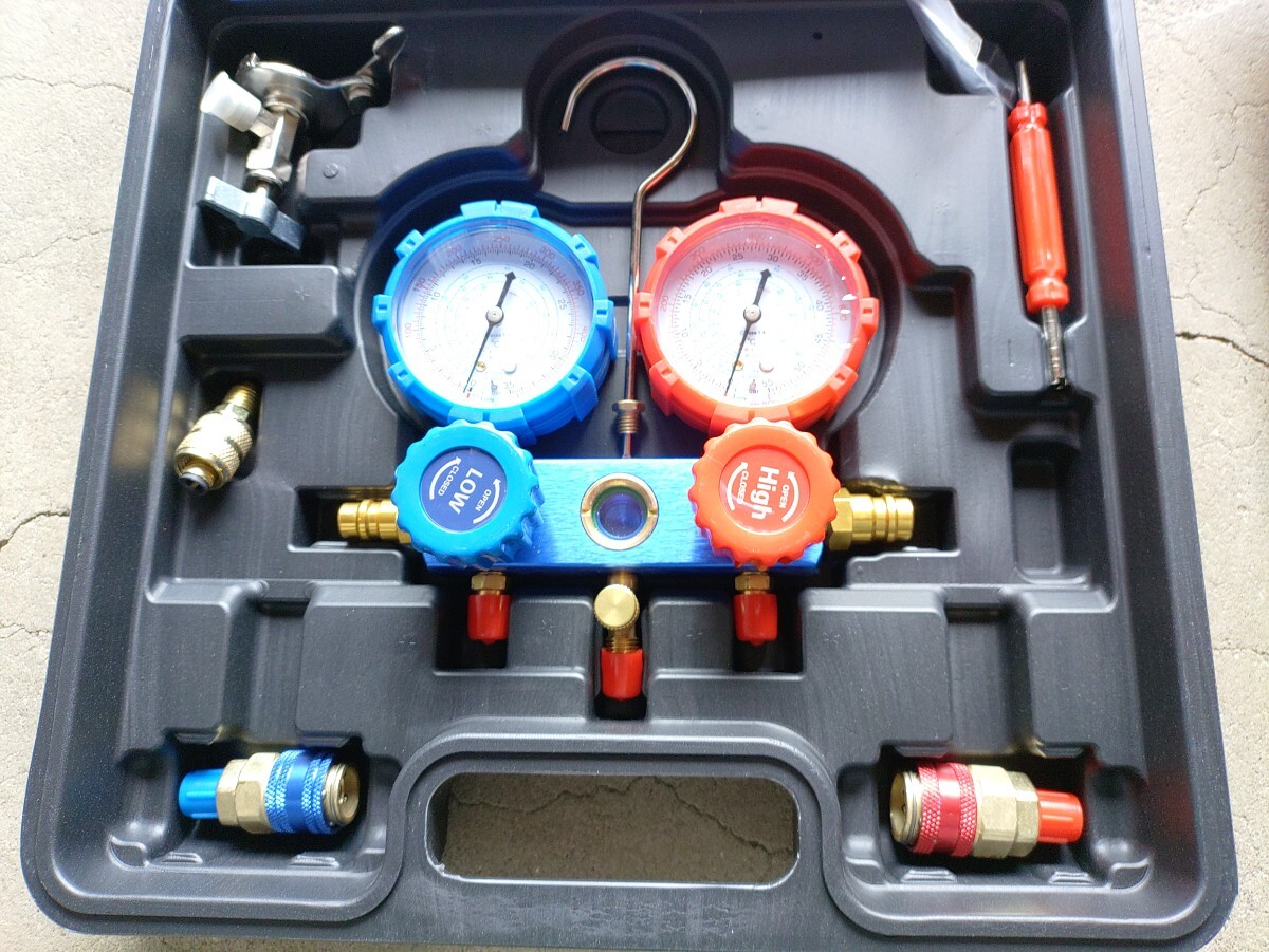 レンタル 4泊5日 エアコンガスチャージ 真空ポンプ パイプベンダー 4点セット　対応冷媒R134a R32 R410a R404a_画像4