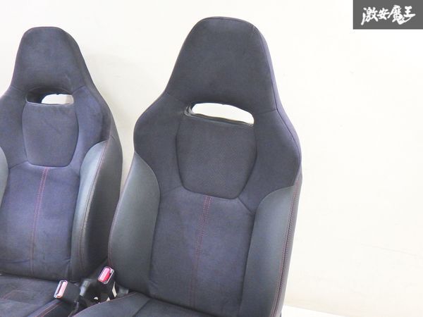 【実働外し】 SUBARU スバル 純正 GH8 インプレッサ フロント シート 左右 セット パワーシート レール付 GH3 GH2 GH6 GH7 棚2F-E-2_画像2