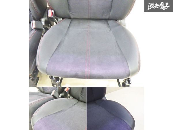 【実働外し】 SUBARU スバル 純正 GH8 インプレッサ フロント シート 左右 セット パワーシート レール付 GH3 GH2 GH6 GH7 棚2F-E-2_画像3