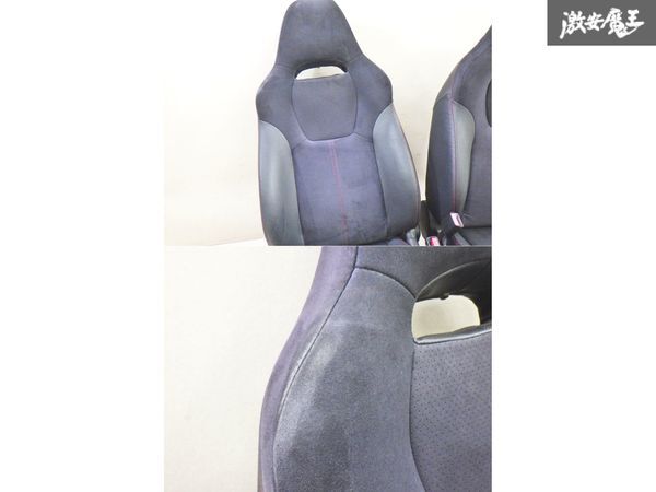 【実働外し】 SUBARU スバル 純正 GH8 インプレッサ フロント シート 左右 セット パワーシート レール付 GH3 GH2 GH6 GH7 棚2F-E-2_画像4