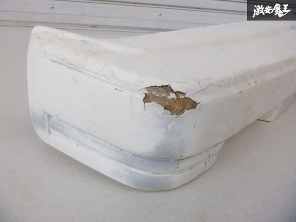 【絶版希少!】 TRD KP61 スターレット 後期最終型 フロントバンパー FRP 未塗装 エアロ 当時物 旧車 即納 棚2F-C-1_画像2