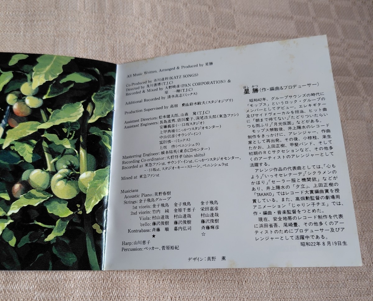 「おもひでぽろぽろ クラシカル・アンサンブル」星勝/promo_画像6