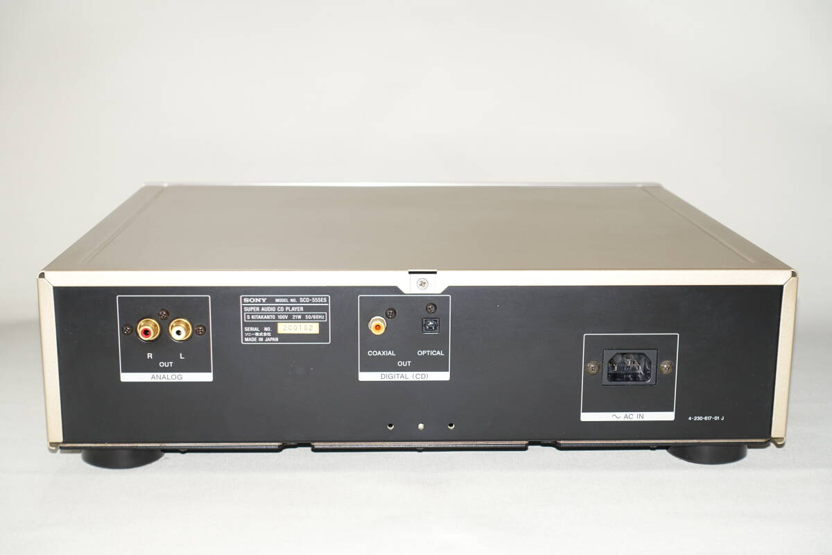 SONY ソニー SACDプレーヤー SCD-555ES