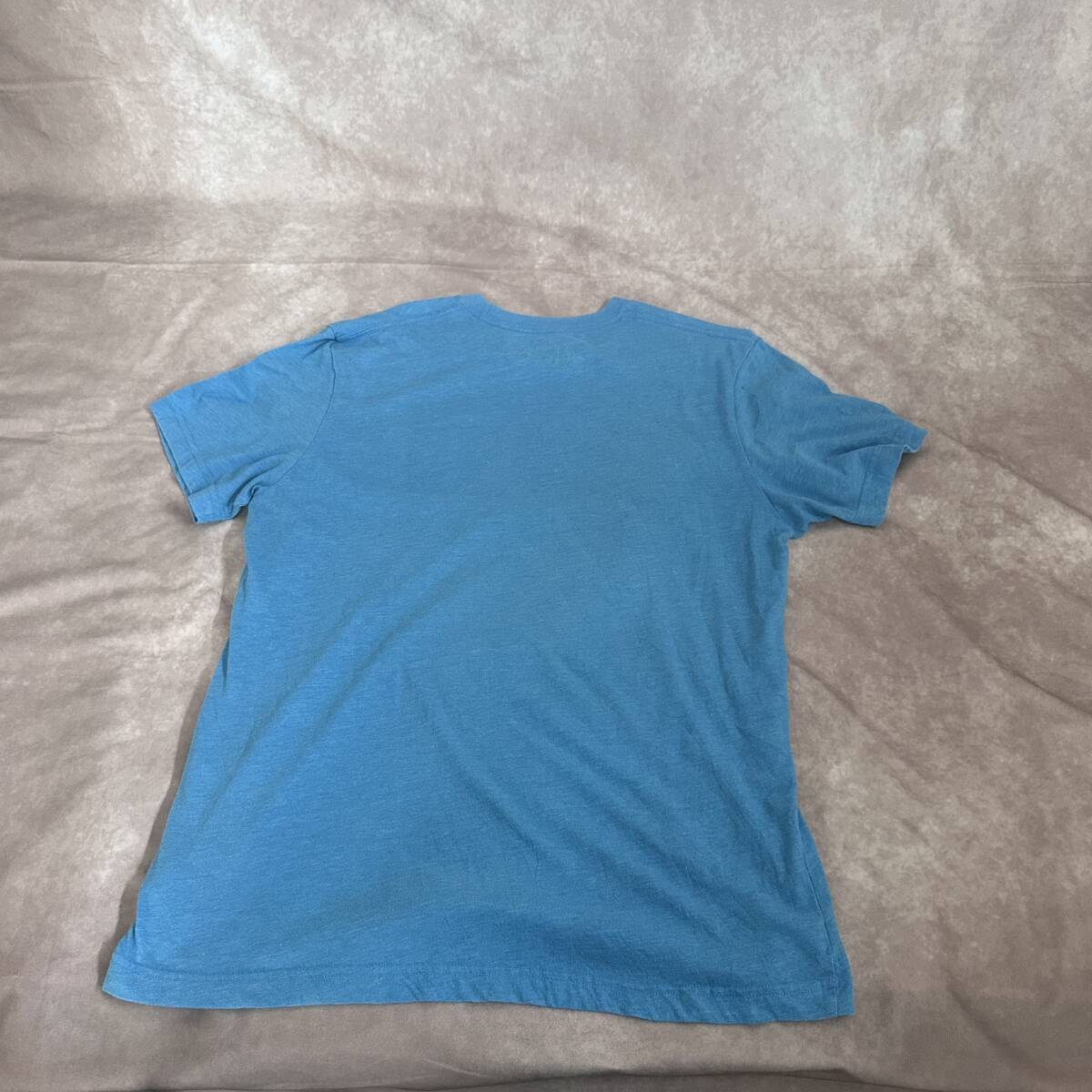 古着 “AC/DC”Tシャツ バンドT ロックT ツアーT ブルー Lサイズ スティフアッパーリップツアー_画像4
