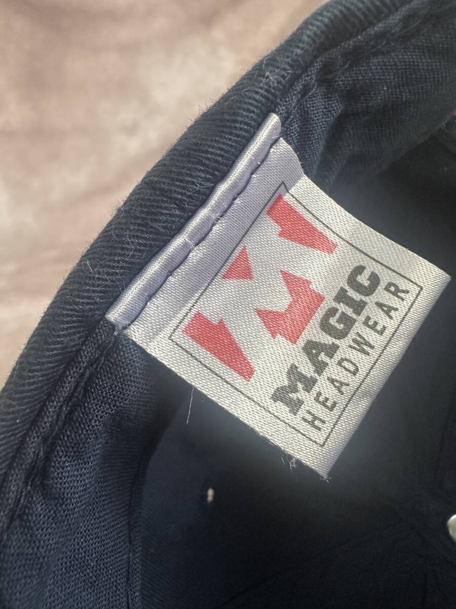 “Pari’s Las Vegas“刺繍キャップ シンプル マジックヘッドウェア ストラップバック ネイビー_画像7