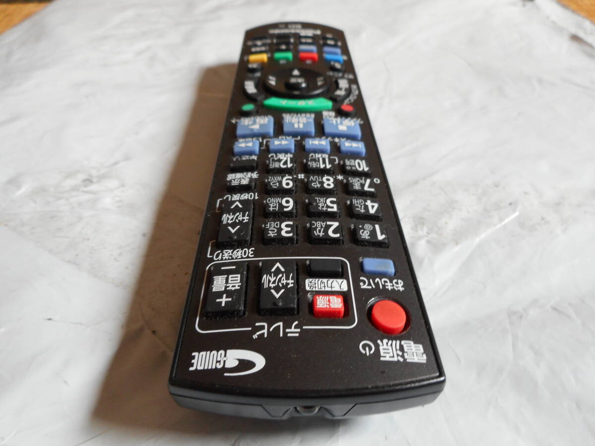 ☆ジャンク扱い/ Panasonic Diga★DMR-BWT550/BWT555用 / BD(純正)リモコン◇N2QAYB000905◆いかがですぅ!? \('_')/