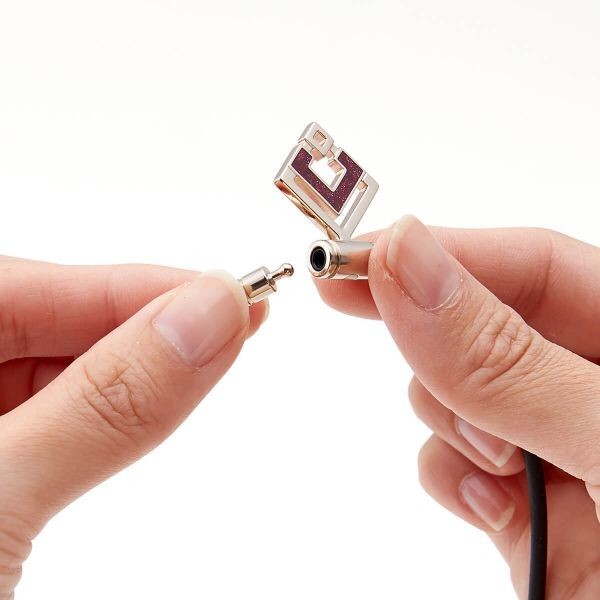 ★コラントッテ TAO ネックレス スリム ARAN mini シャンパンゴールド×ルビーレッドラメ M Colantotte [4523865134216] ★正規品★_画像7