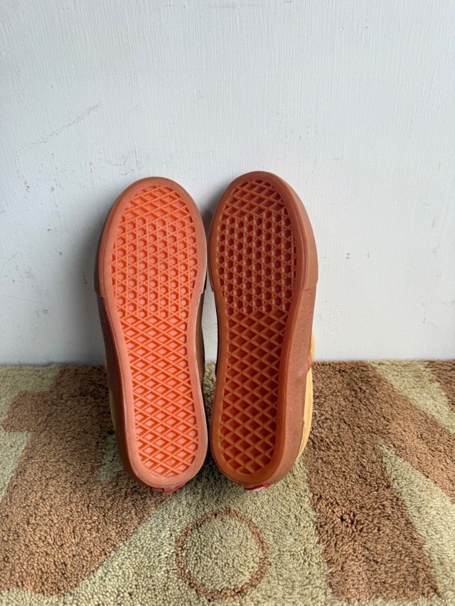 バンズ VANS スリッポン us8 ウィート honey gum 26cm_画像5