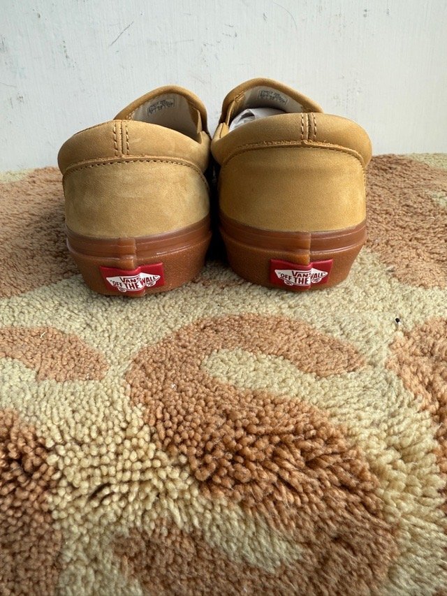 バンズ VANS スリッポン us8 ウィート honey gum 26cm_画像4