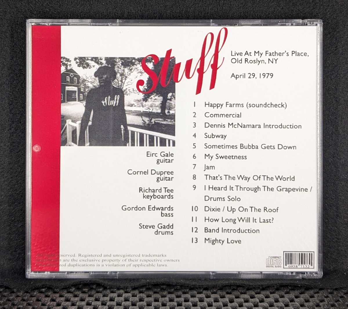 スタッフ - New York 1979 - Stuff_画像2