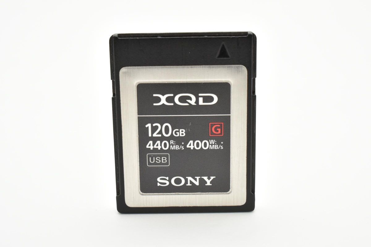 ★極上★ ソニー SONY Gシリーズ XQDカード 120GB QD-G120F 《送料350円！》★完動品★ #01P11A509002_画像1