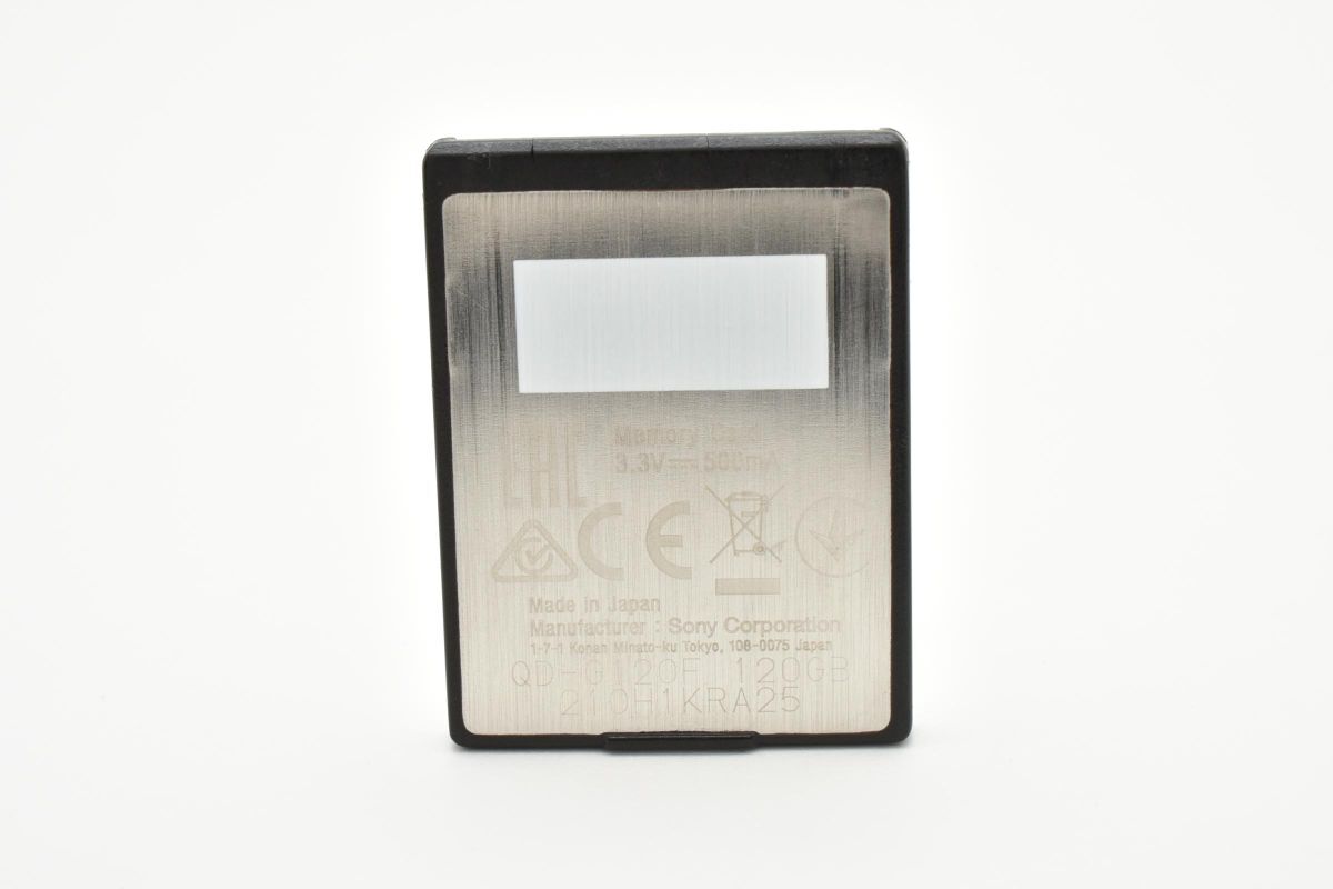 ★極上★ ソニー SONY Gシリーズ XQDカード 120GB QD-G120F 《送料350円！》★完動品★ #01P11A509002_画像2