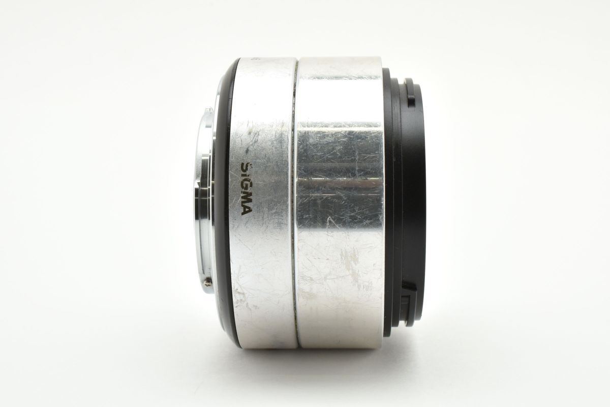 ★実用品★ シグマ SIGMA A 30mm F2.8 DN シルバー 【マイクロフォーサーズ用】★完動品★ #8P01A509153_画像7