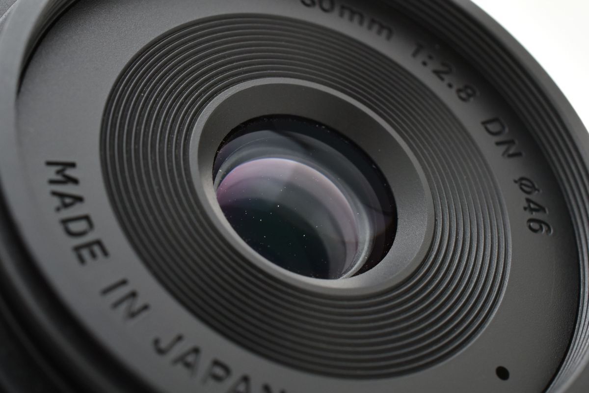 ★実用品★ シグマ SIGMA A 30mm F2.8 DN シルバー 【マイクロフォーサーズ用】★完動品★ #8P01A509153_画像10