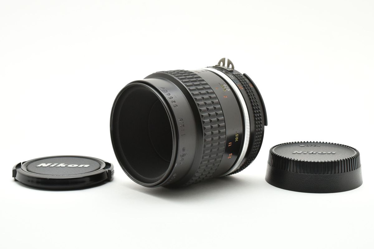★良品★ ニコン Nikon Ai-S Micro-NIKKOR 55mm F2.8 《レンズキャップ付き!》★完動品★ #7P9A509150_画像1